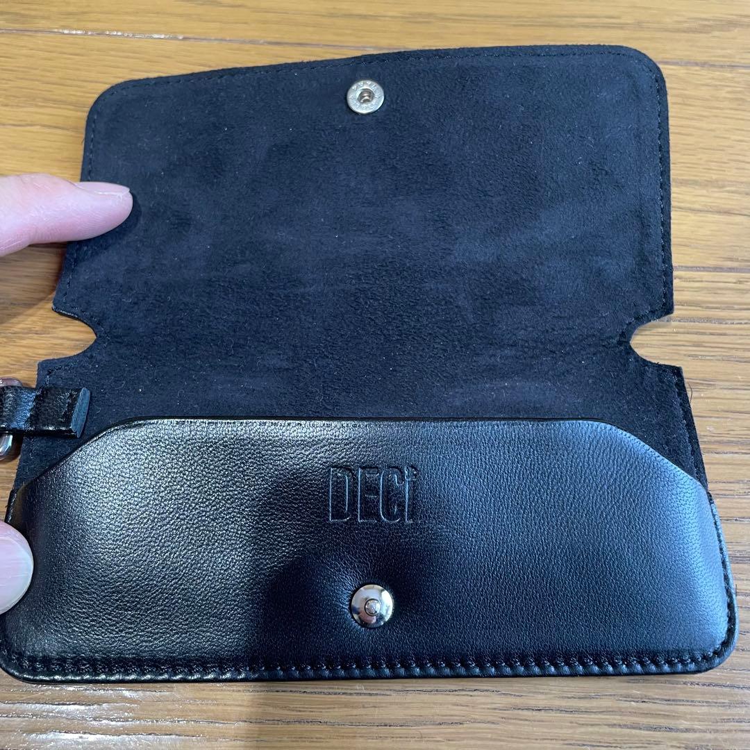 DECI グラスケース/モバイルユーティリティストラップセット　ブラック　OVY