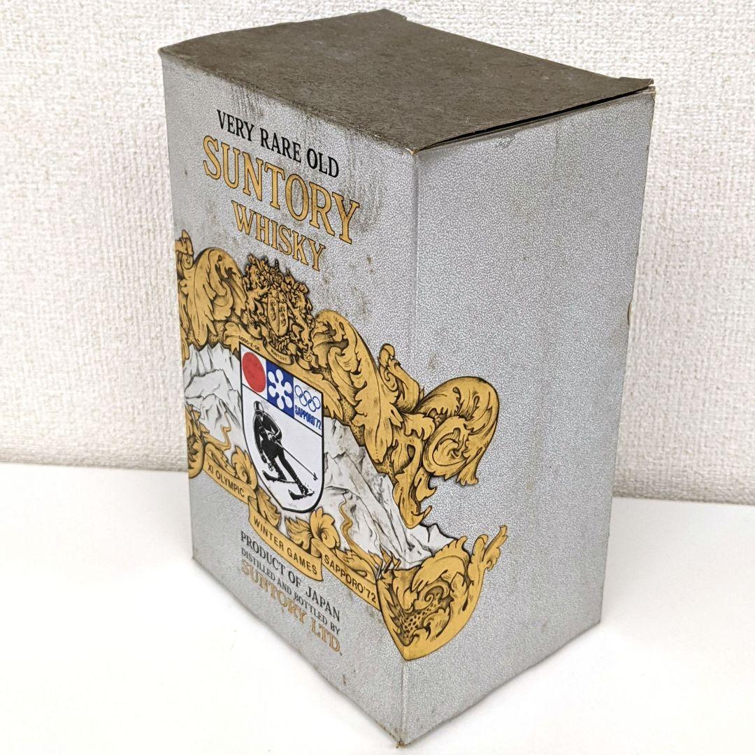 サントリーオールド　札幌冬季オリンピック記念ボトル　特級　従価税率適用　箱有り①