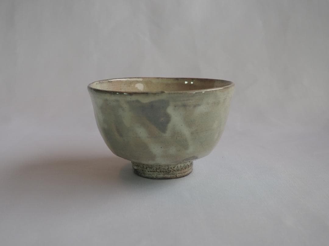 裏千家15世鵬雲斎御書付『萩焼茶碗』12代田原陶兵衛造 (共箱)