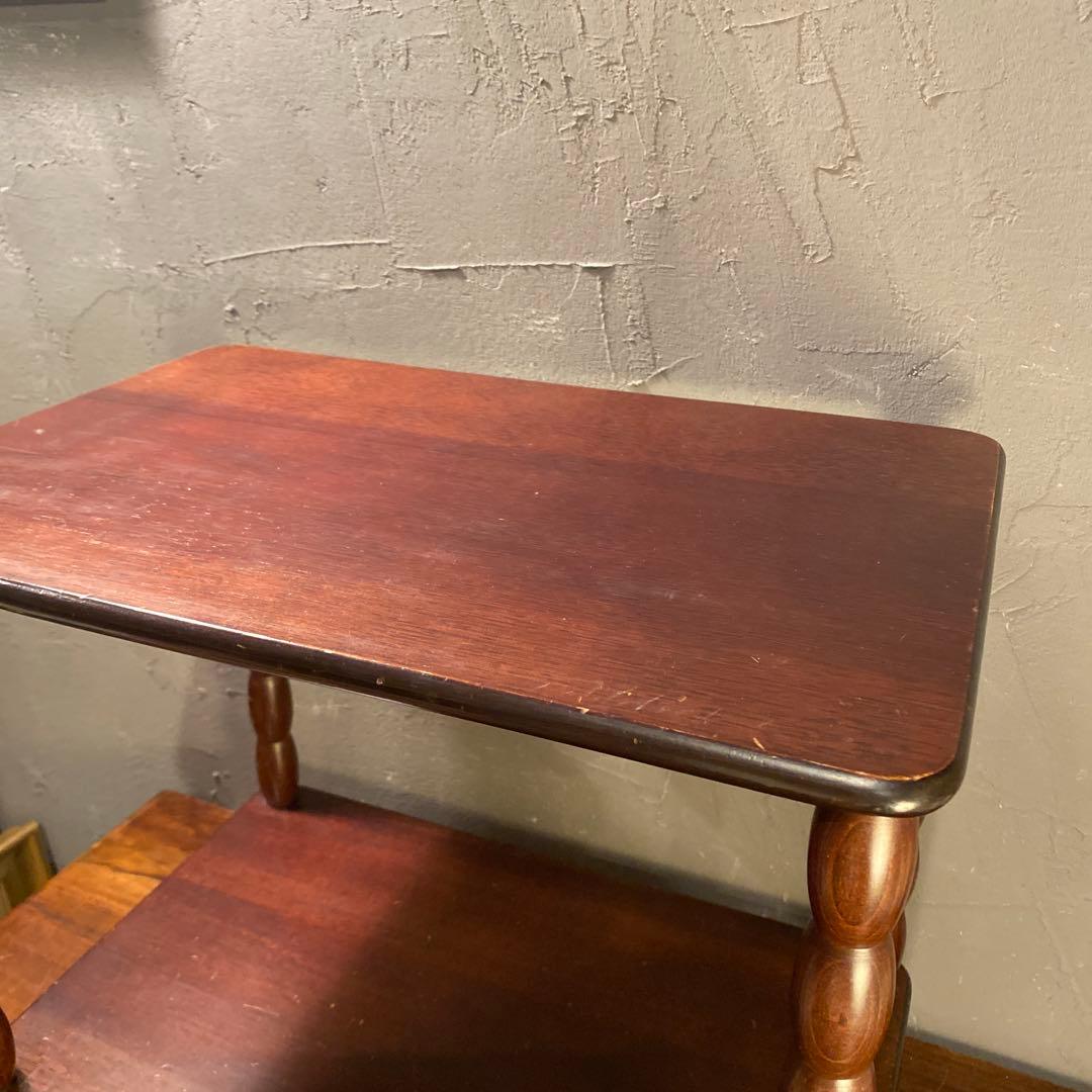 ミッドセンチュリー 日本製 NAJIKO ナジコ 2段ラック　家具 収納 レトロ