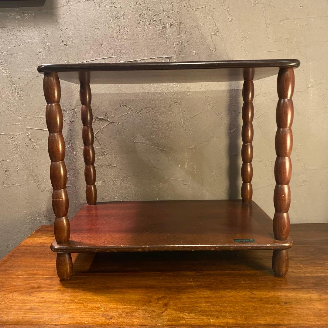 ミッドセンチュリー 日本製 NAJIKO ナジコ 2段ラック　家具 収納 レトロ