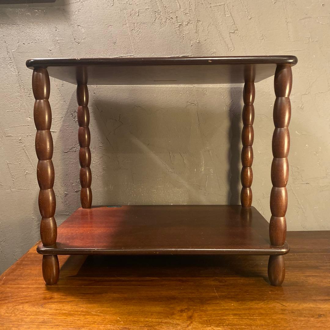 ミッドセンチュリー 日本製 NAJIKO ナジコ 2段ラック　家具 収納 レトロ