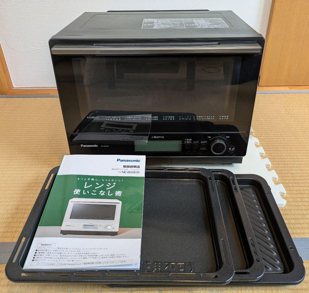 【ジャンク品】パナソニック オーブンレンジ ビストロ NE-BS808