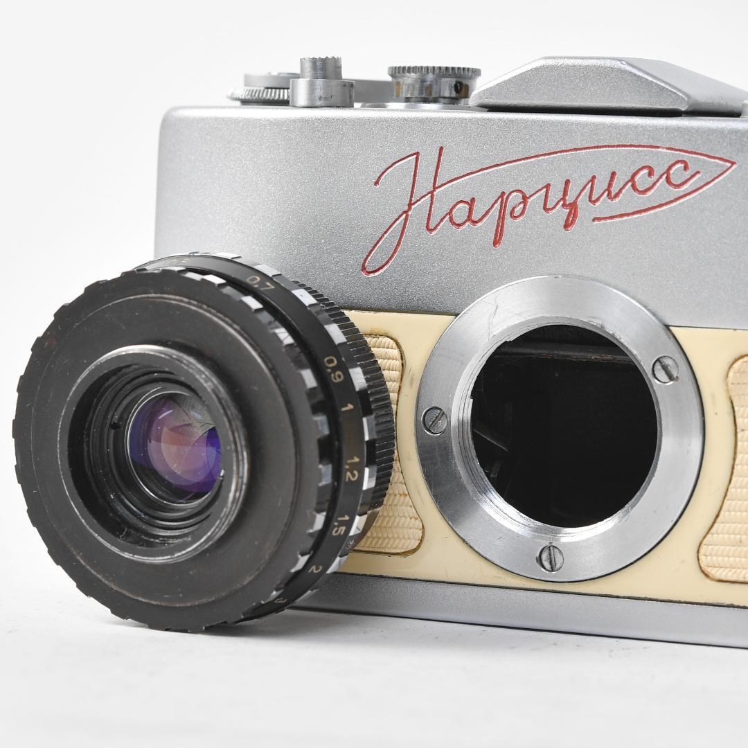 【希少】ナルシス ホワイト Narciss BEGA 小型カメラ