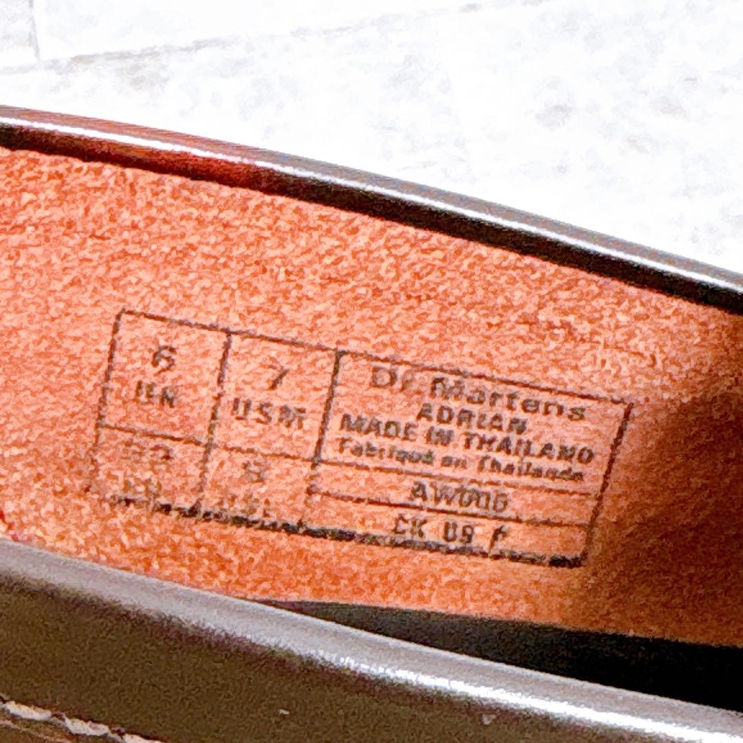 ドクターマーチン エイドリアン タッセルローファー UK6 チェリーレッド