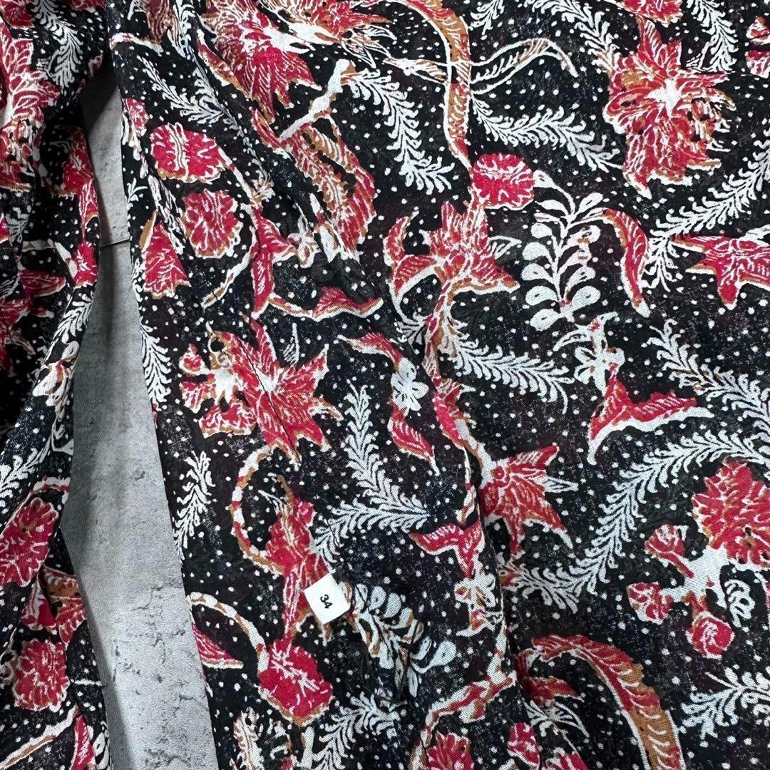 34サイズ イザベルマランエトワール ブラウス 総柄 インド製