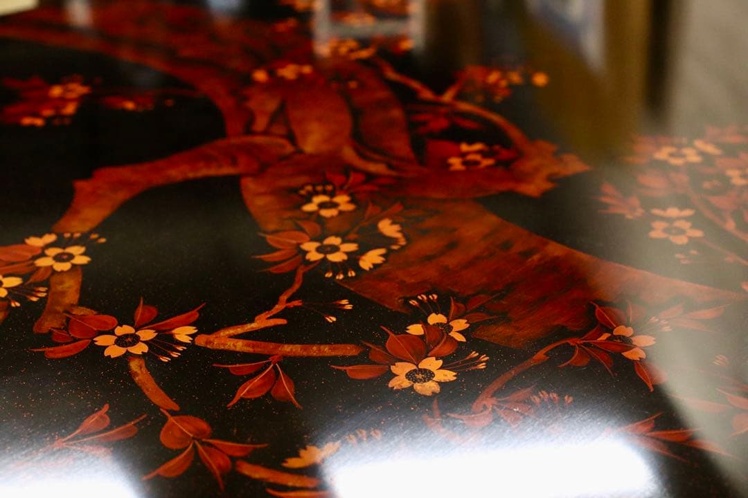 GMHS306○伝統工芸士 西岡寛治作 座卓 センターテーブル ローテーブル 和