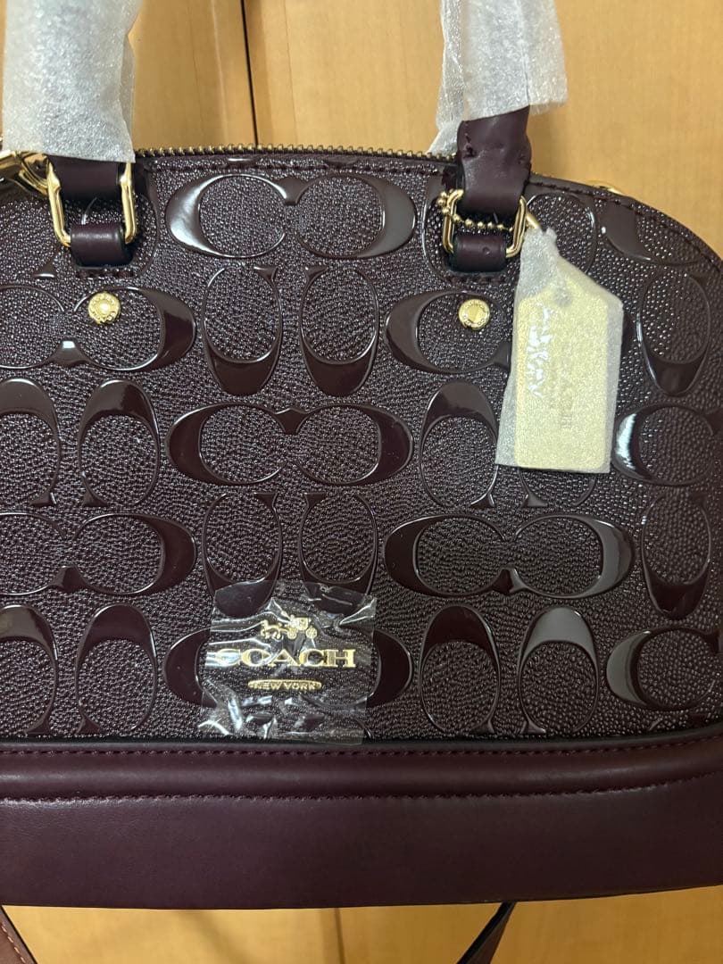 新品未使用　コーチ COACH ショルダーバッグ/ハンドバッグ　茶系