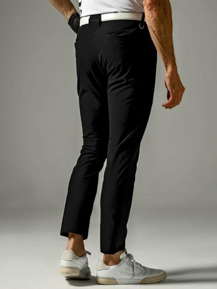 LUXEAKMPLUS 新品 ゴルフ サイドロゴ ストレッチ ロング パンツ