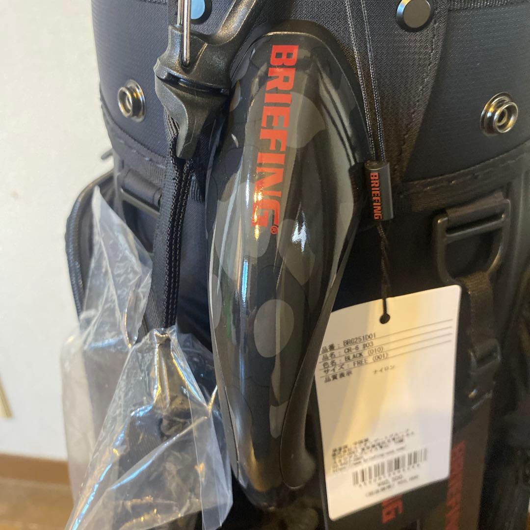 ブリーフィング キャディバッグ CR-6 #3 2025年ブラック【新品未使用】