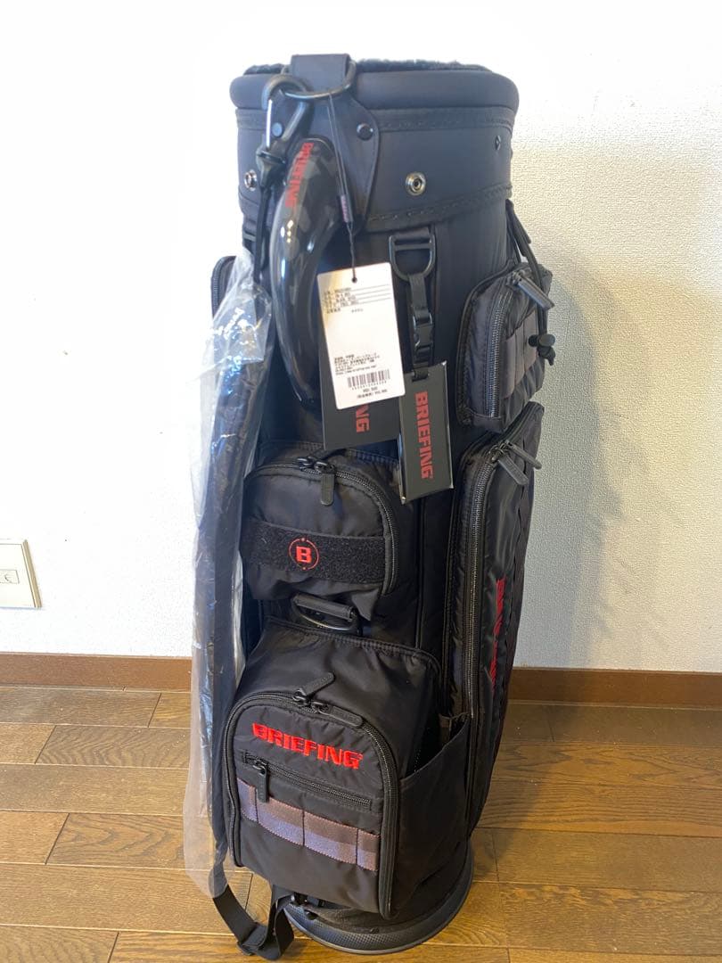 ブリーフィング キャディバッグ CR-6 #3 2025年ブラック【新品未使用】