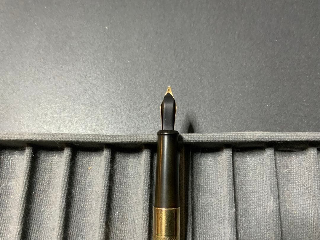 9金無垢Vintage Onoto 万年筆　14KのFペン先　クリスマス特価