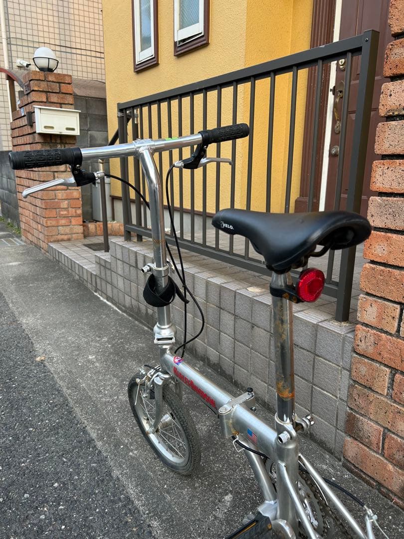 兵庫県神戸市より！ハーレーダビッドソン折りたたみ自転車です。