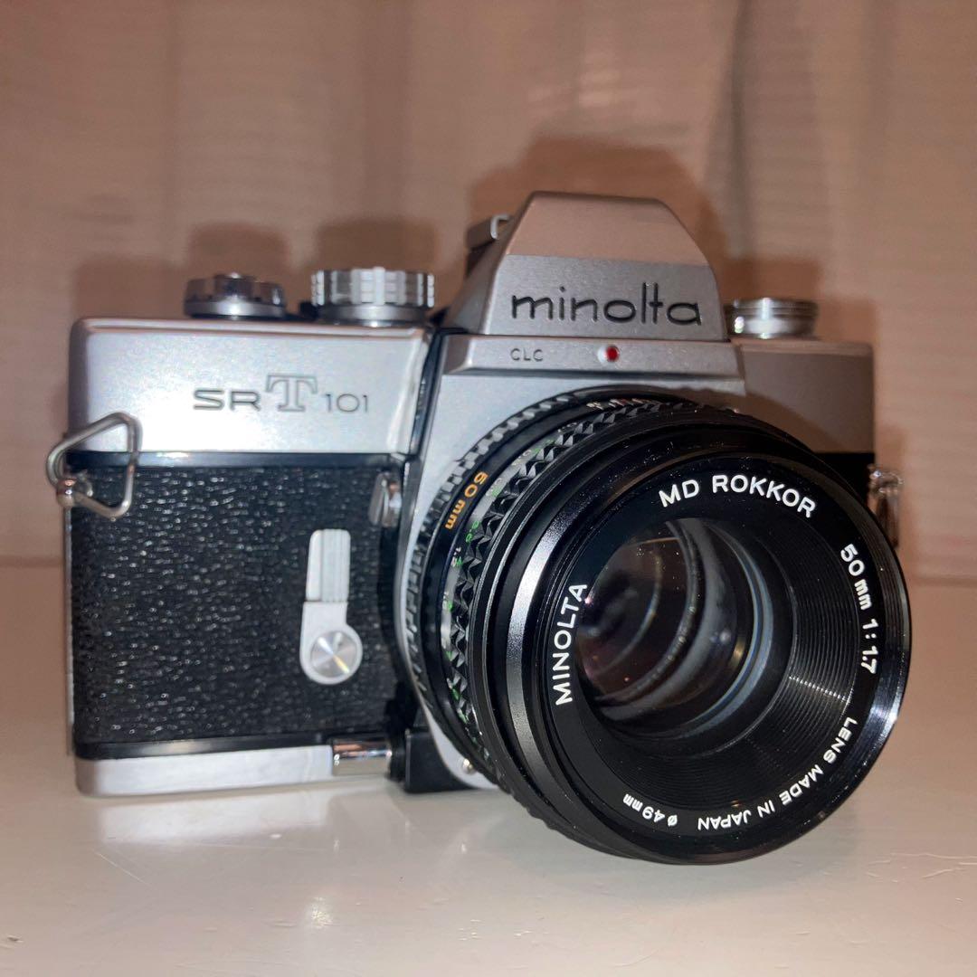★minolta srt101★MINOLTA f1.7★完動品＊美品＊初期保証