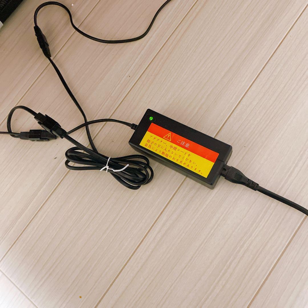 【極美品・送料込】ニトリ 2人用電動布張りリクライニングソファ