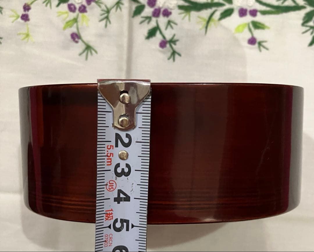 超希少【駿河漆器】曲げわっぱ お弁当箱 名工 細田豊作 伝統工芸品