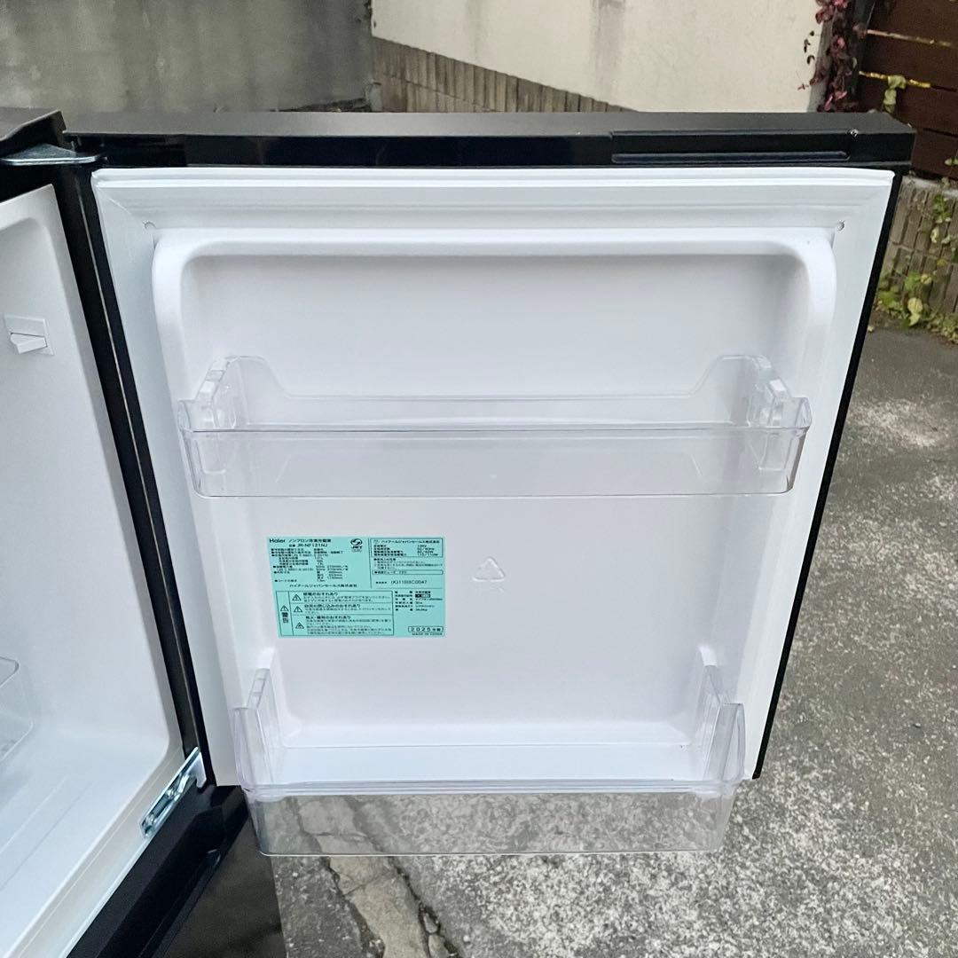 【美品】Haier 冷蔵庫 JR-NF121NJ 121L 2025年製 F