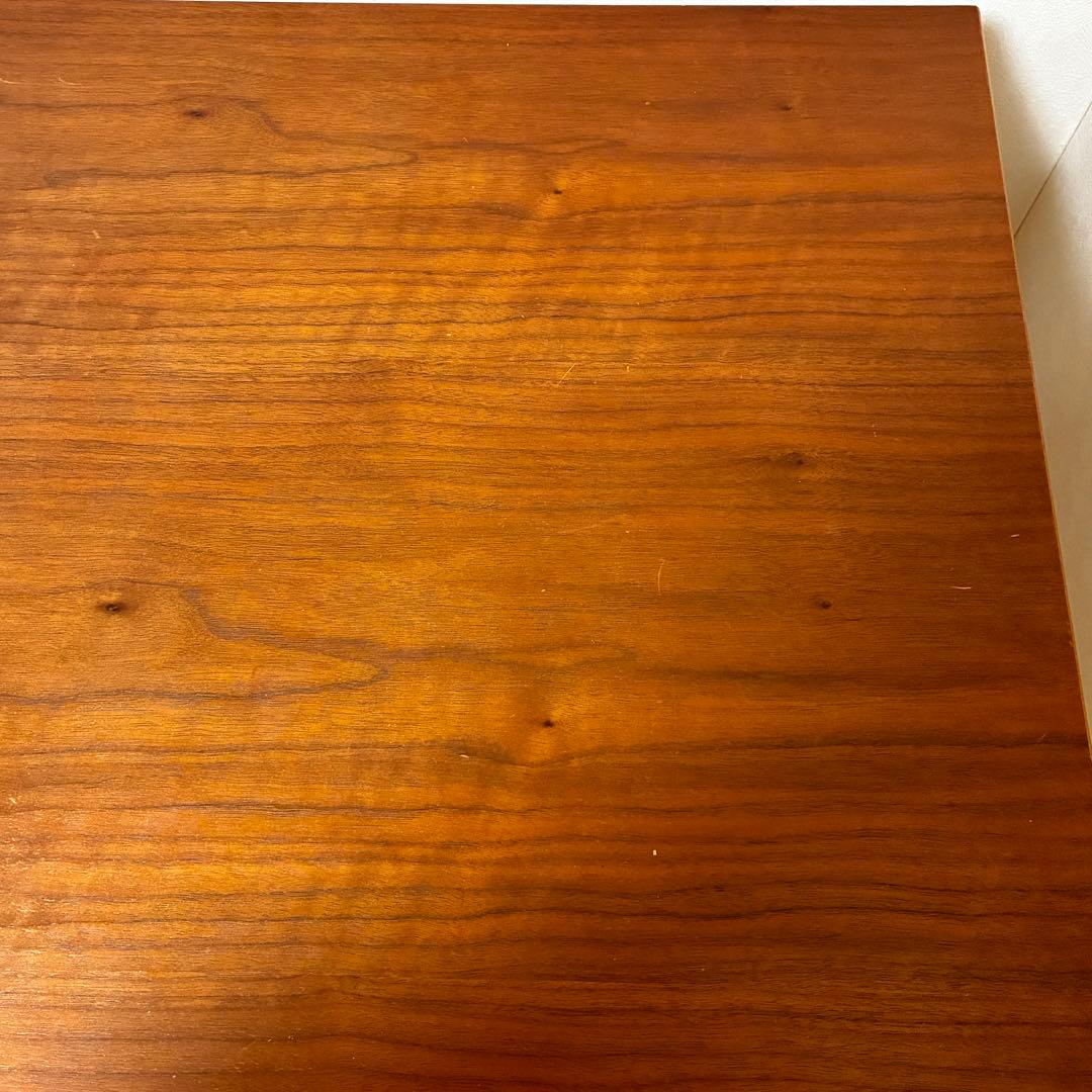 ルームズ大正堂 木製 デスク 120cm ブラウン×ブラック 机 家具 送料込