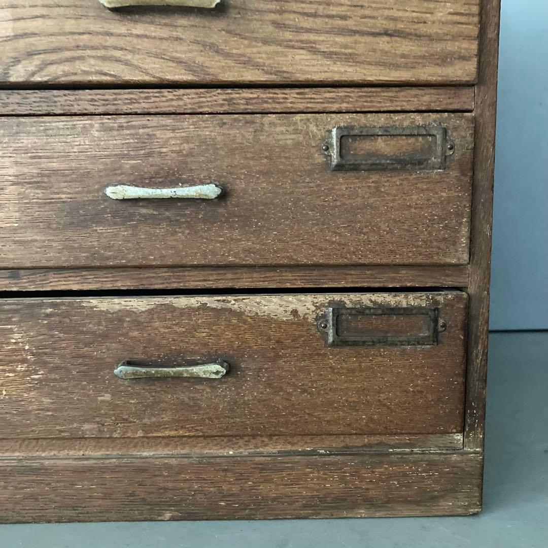 古家具 古道具 木製 小引き出し 小物入れ 収納 ヴィンテージ家具