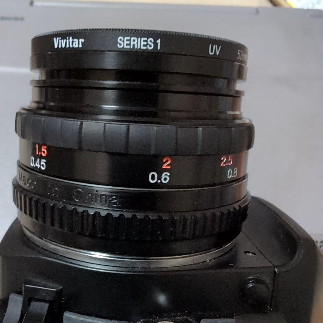 Vivitar 3800N 一眼レフカメラ 50mm f/1.7