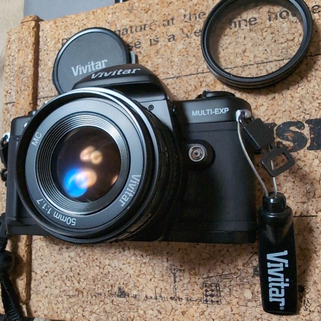 Vivitar 3800N 一眼レフカメラ 50mm f/1.7