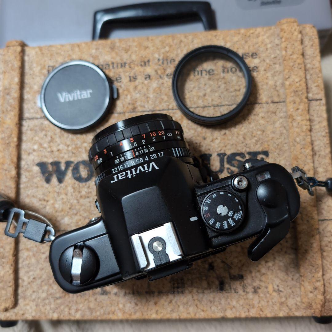 Vivitar 3800N 一眼レフカメラ 50mm f/1.7