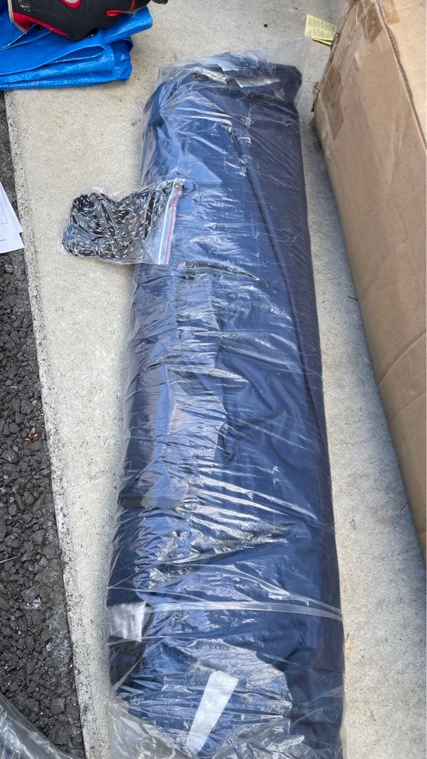 タープテント ワンタッチタープテント　3m×3m　オーニング付き