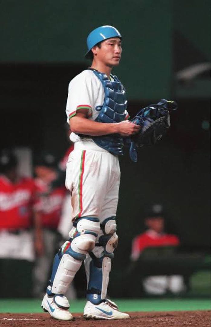 埼玉西武ライオンズ　中嶋聡　実使用　グラウンドコート　ジャンパー