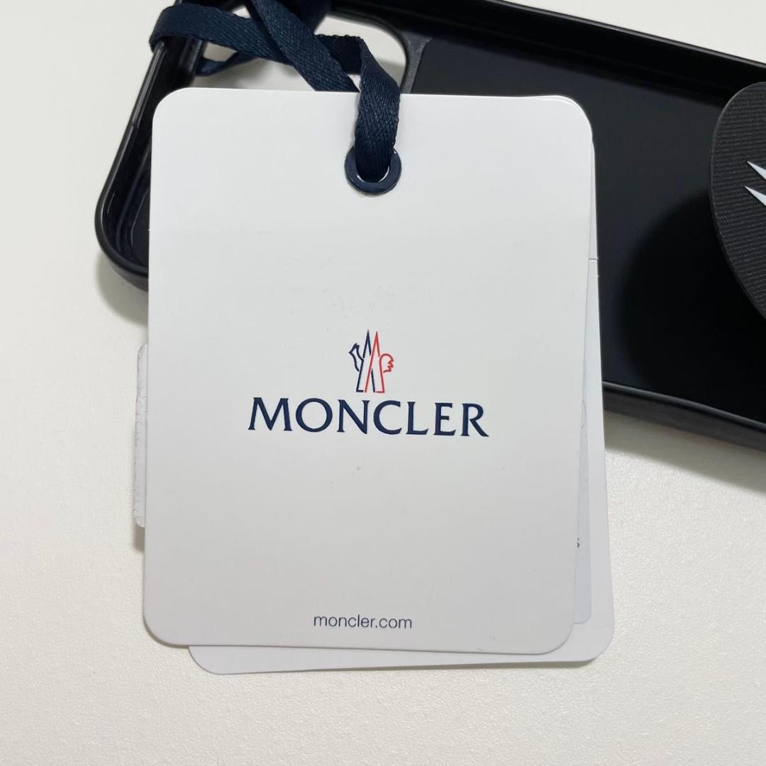 モンクレール iPhone15 Pro ケース キルティング 黒 新品未使用