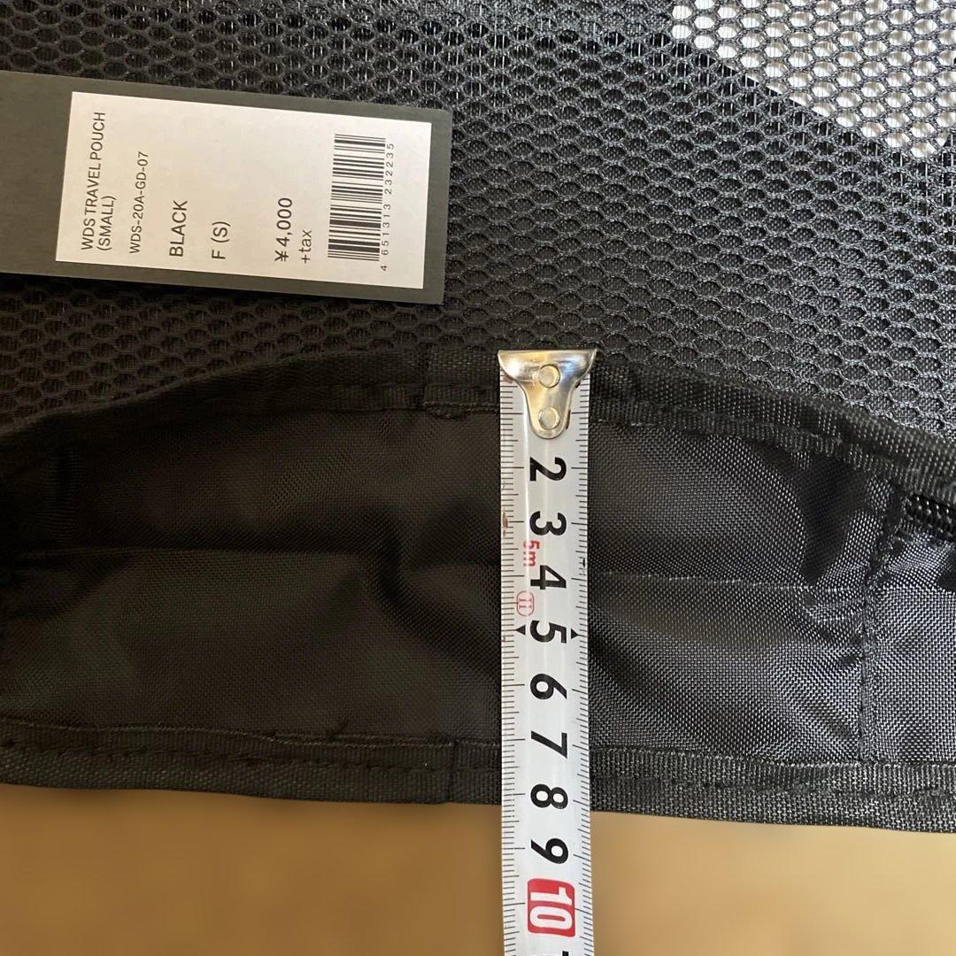 新品　WDS ウィンダンシー　トラベルポーチ　セット ブラック S M L