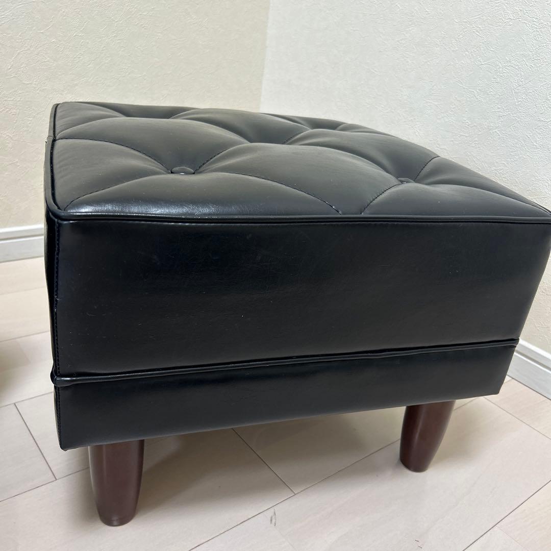 カリモク　60 オットマン ブラック　2個セット ※3月28日(金)に発送します