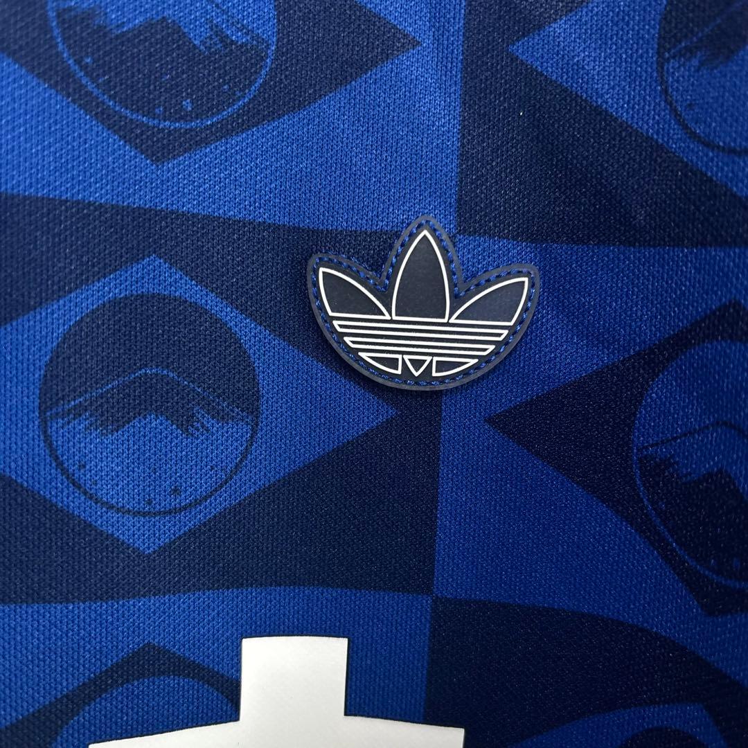 団結 炎 ファイアーadidas アディダス ユニフォーム ゲームシャツ XO