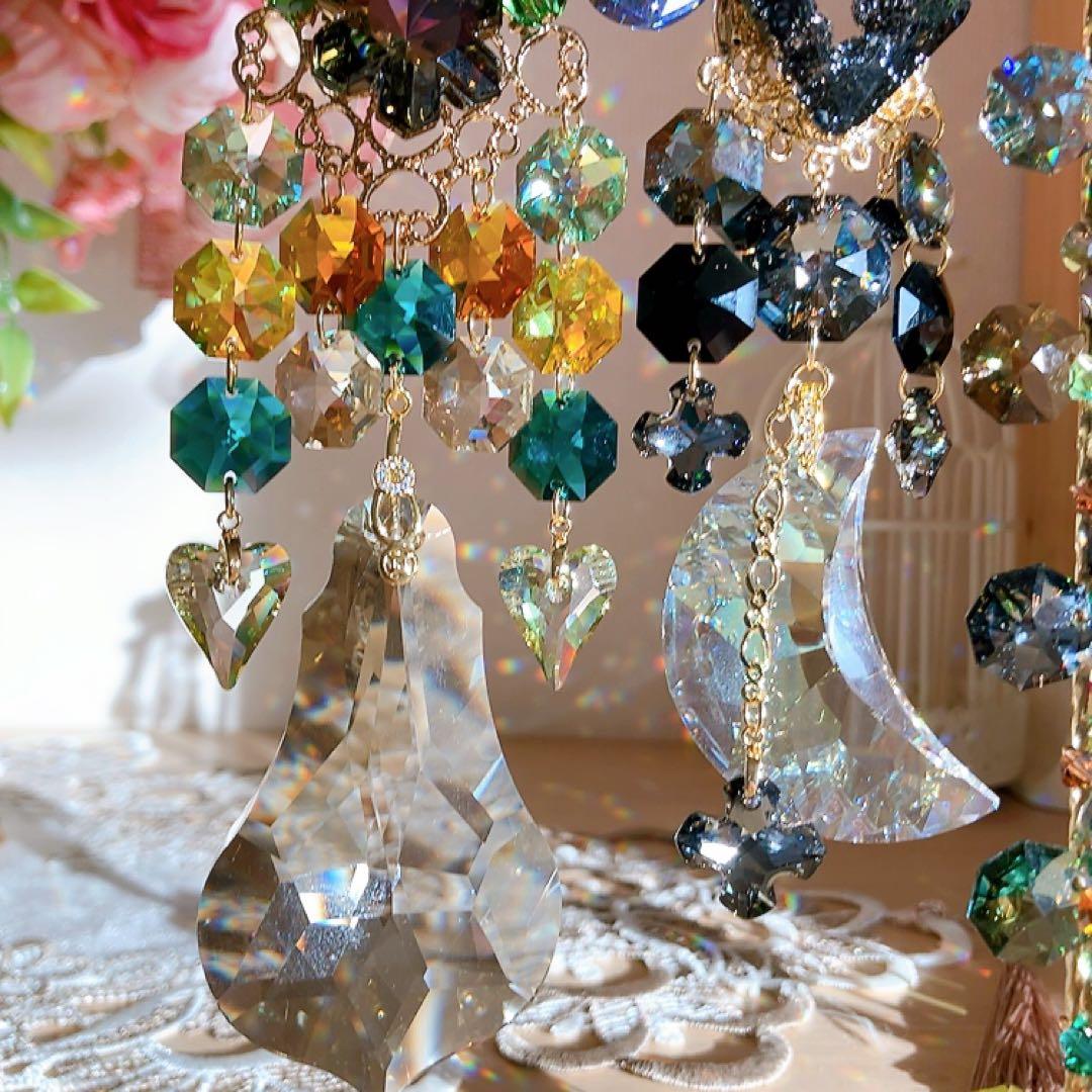 おばこ丸様♡*.スワロフスキー♡スタンドサンキャッチャー♡