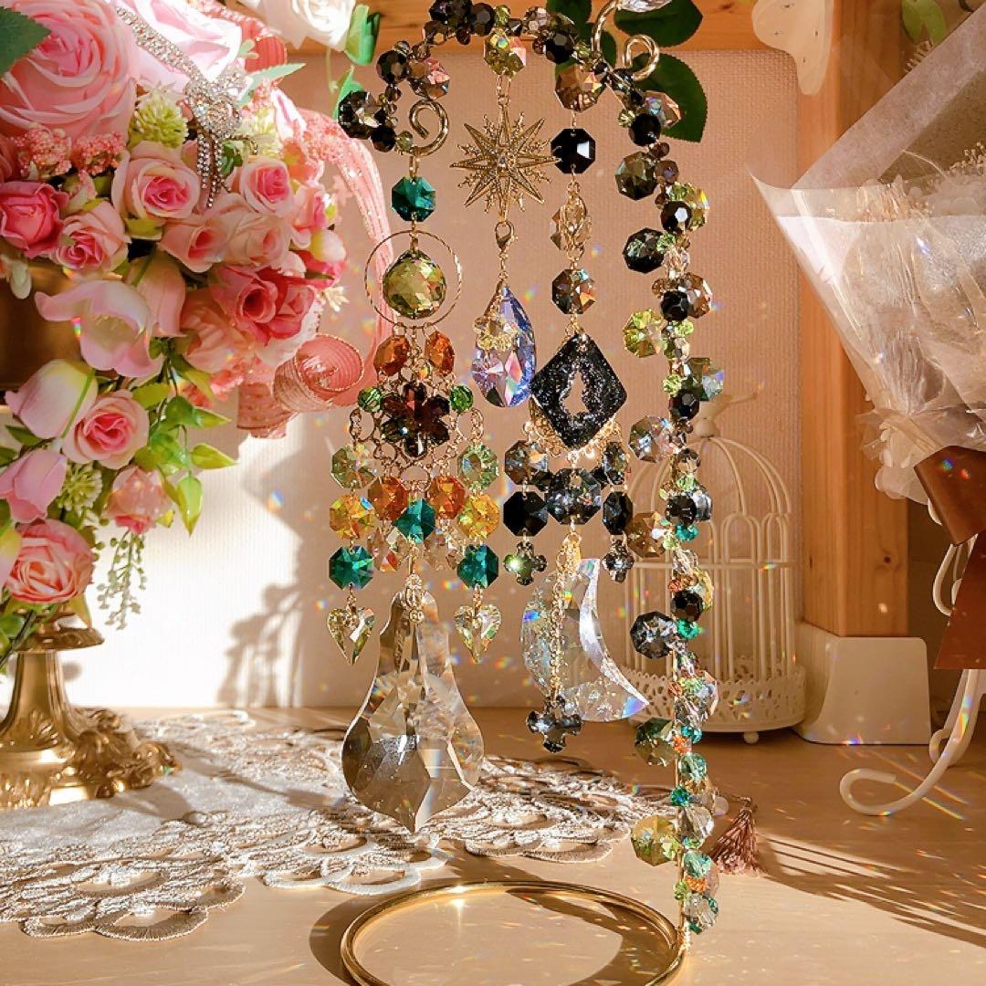 おばこ丸様♡*.スワロフスキー♡スタンドサンキャッチャー♡