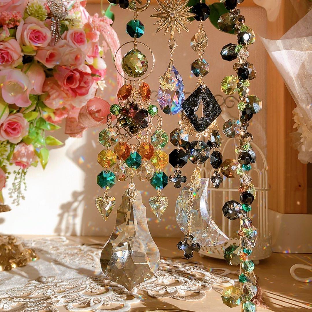 おばこ丸様♡*.スワロフスキー♡スタンドサンキャッチャー♡