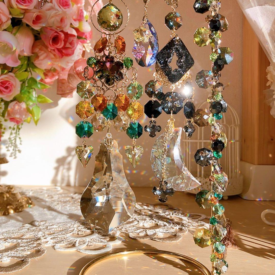 おばこ丸様♡*.スワロフスキー♡スタンドサンキャッチャー♡