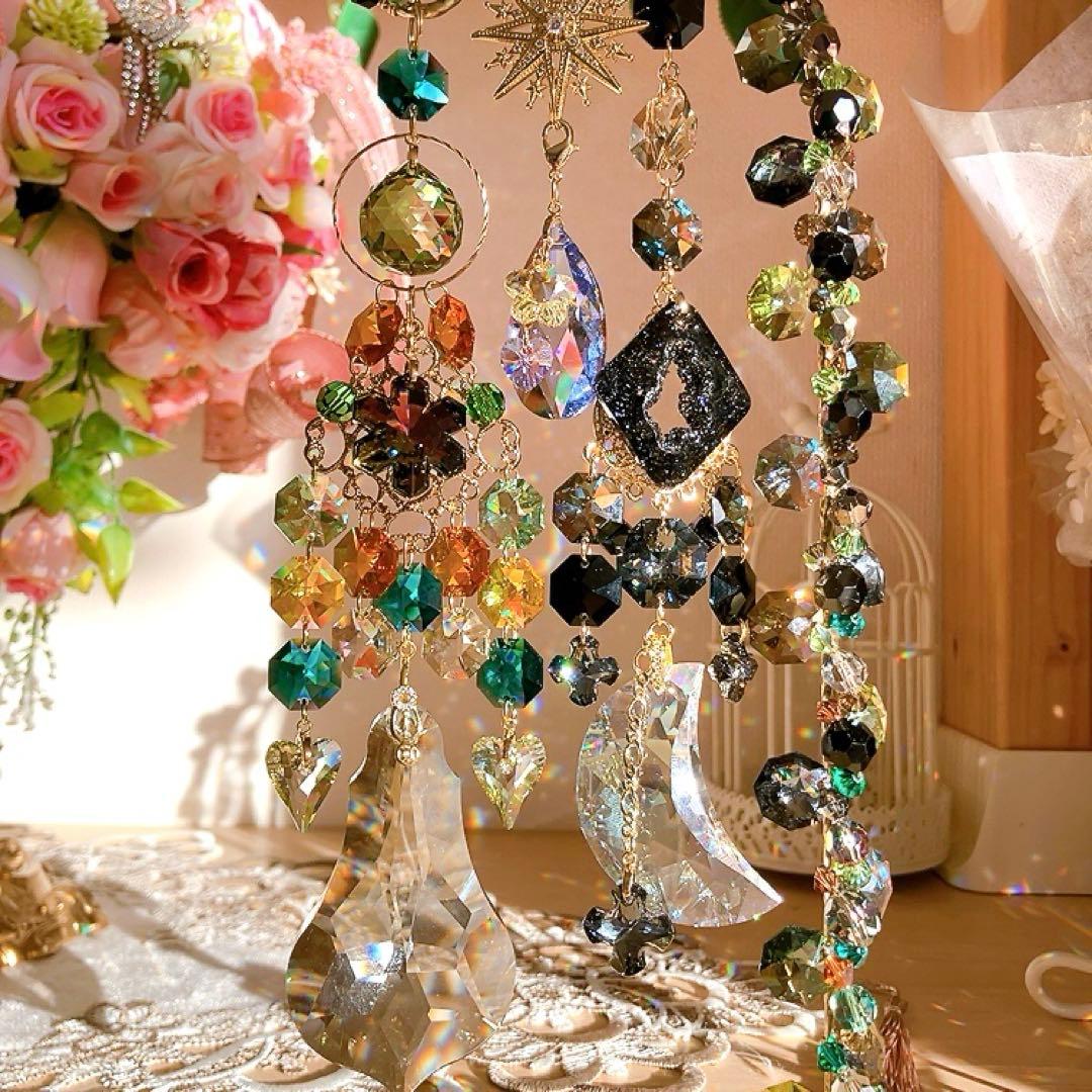 おばこ丸様♡*.スワロフスキー♡スタンドサンキャッチャー♡