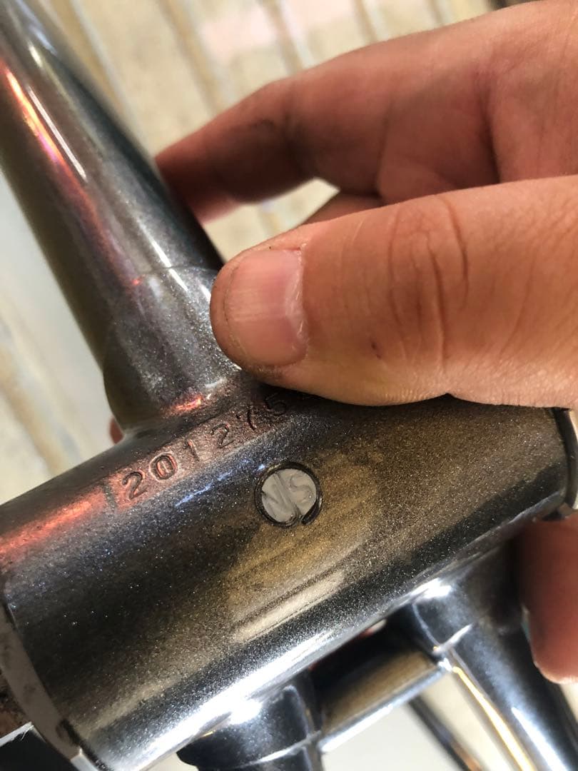 Panasonic パナソニック　フレーム　難あり　競輪　njs刻印