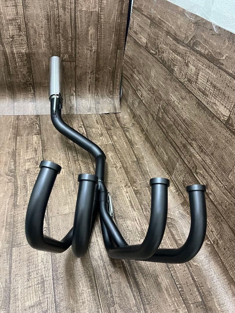 CBX400F/550F 4-2-1集合マフラー黒　送料込み