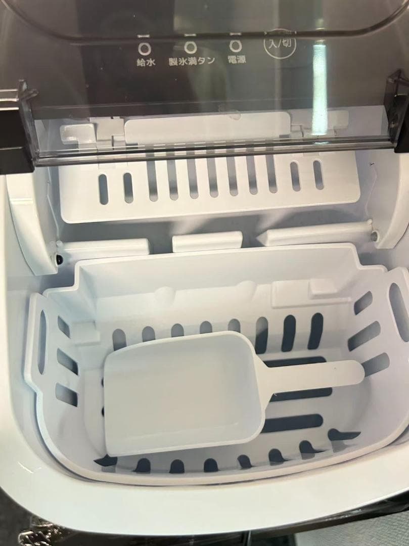 COWSAR 製氷機 家庭用 6分高速製氷機自動洗浄機能 1.2L大容量タンク