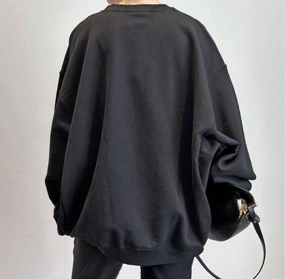 AP STUDIO PRE_/プレビッグスリーブスウェット　ブラック