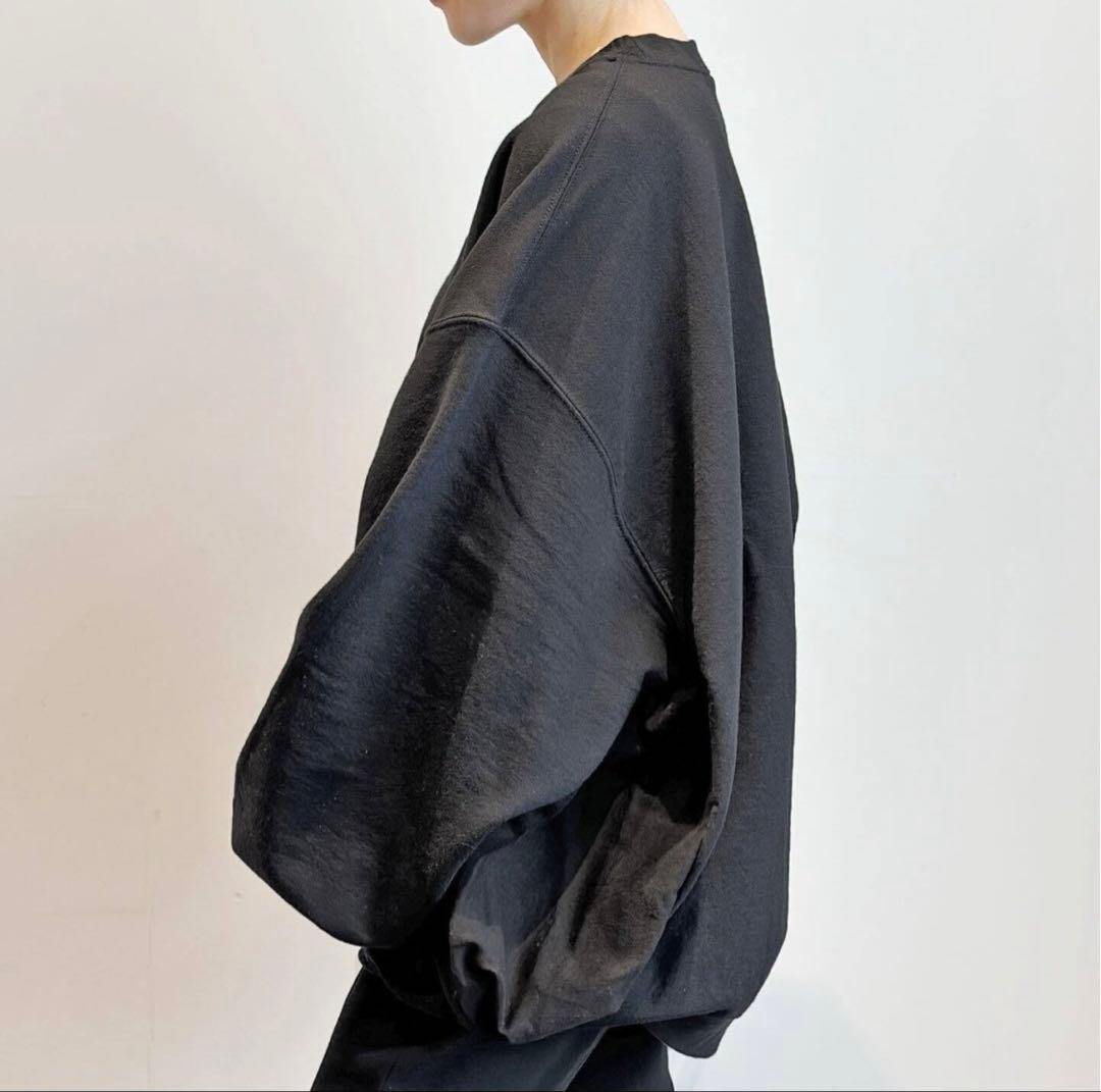 AP STUDIO PRE_/プレビッグスリーブスウェット　ブラック