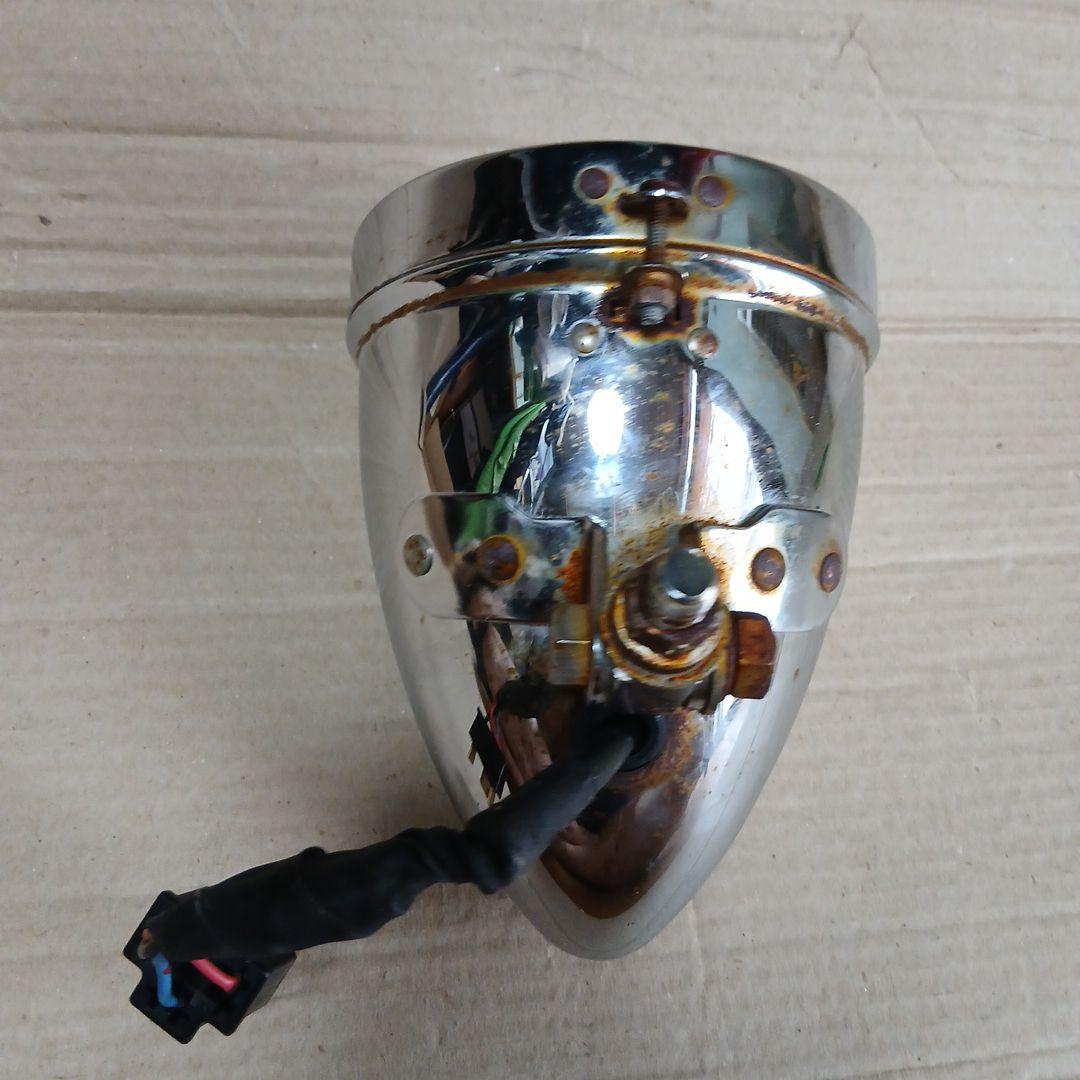 LED　ヘッドライト　ドラッグスター400　に装着してました