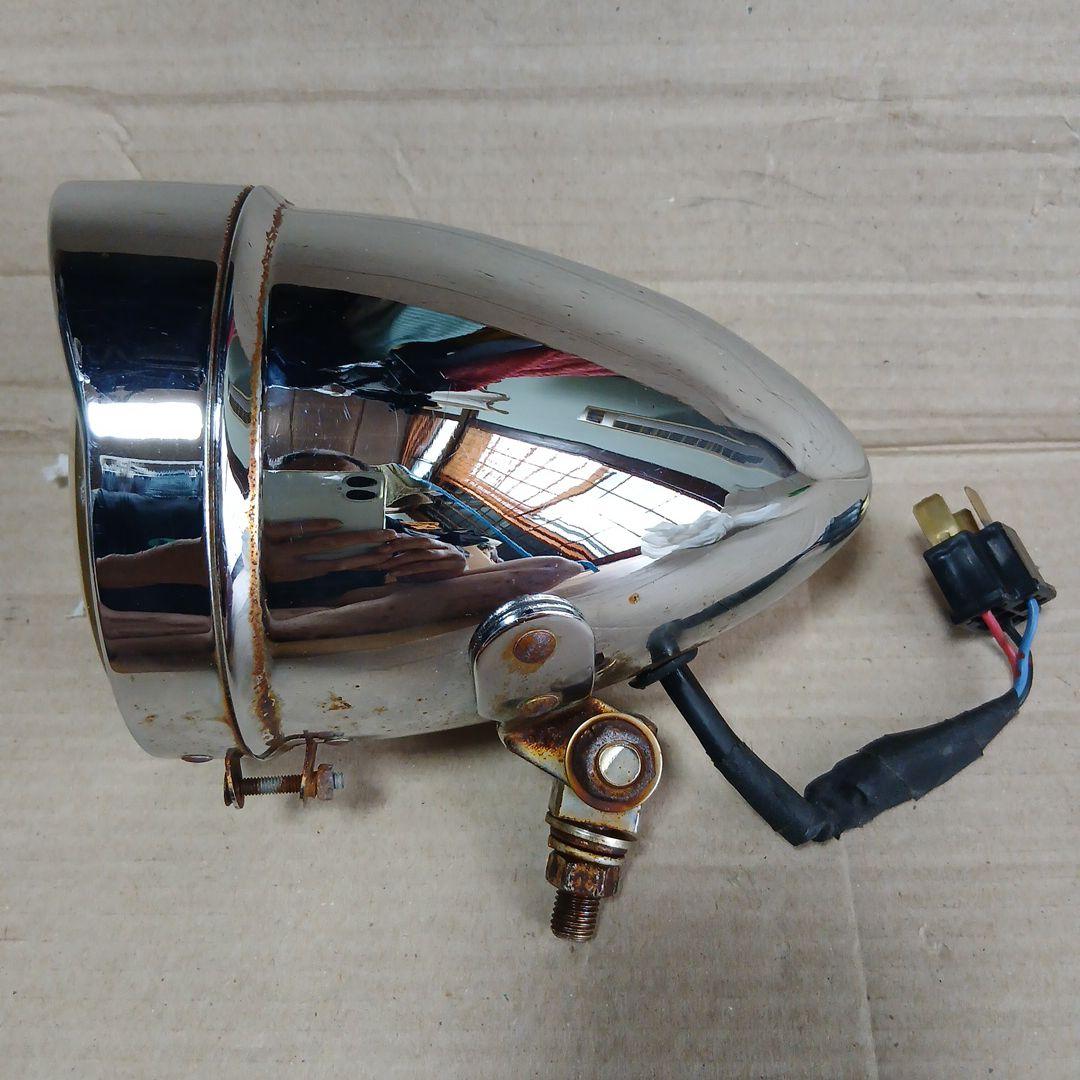 LED　ヘッドライト　ドラッグスター400　に装着してました