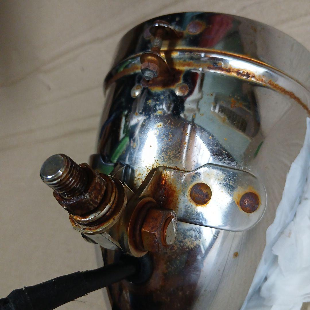 LED　ヘッドライト　ドラッグスター400　に装着してました