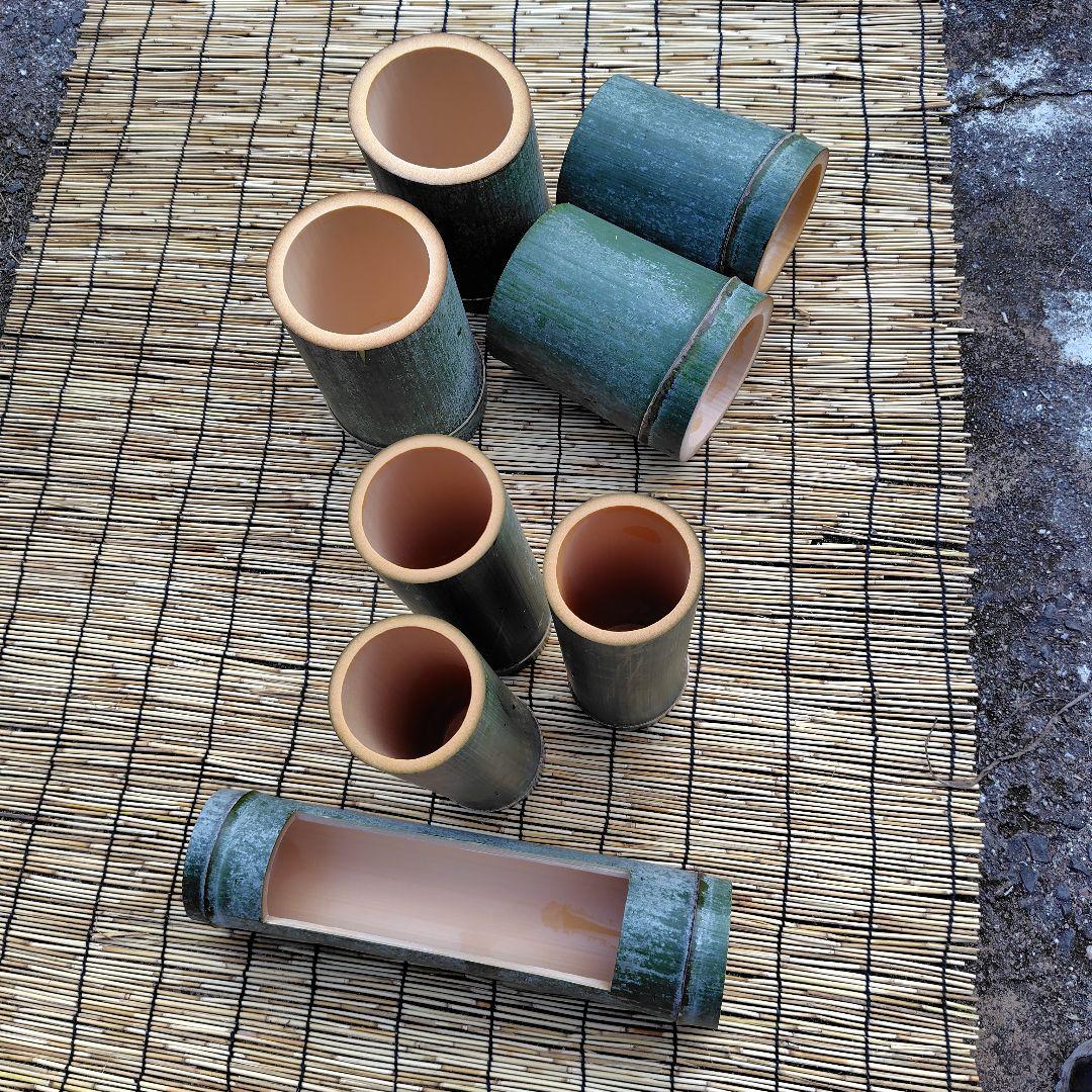 お花の子様「専用画面」香川県産→　孟宗竹　（お正月用セット）花器