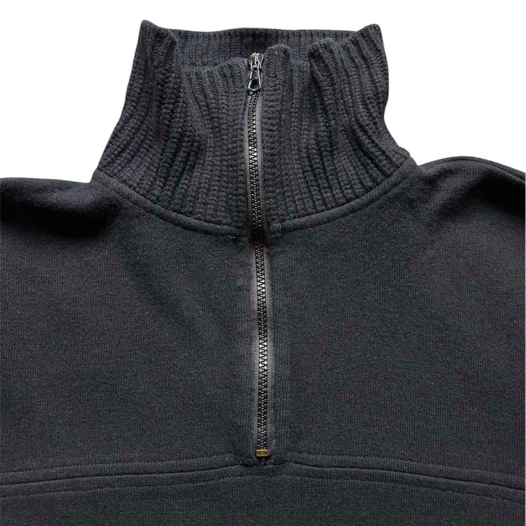 トップス 95AW stone  Half Zip Wool Pullover