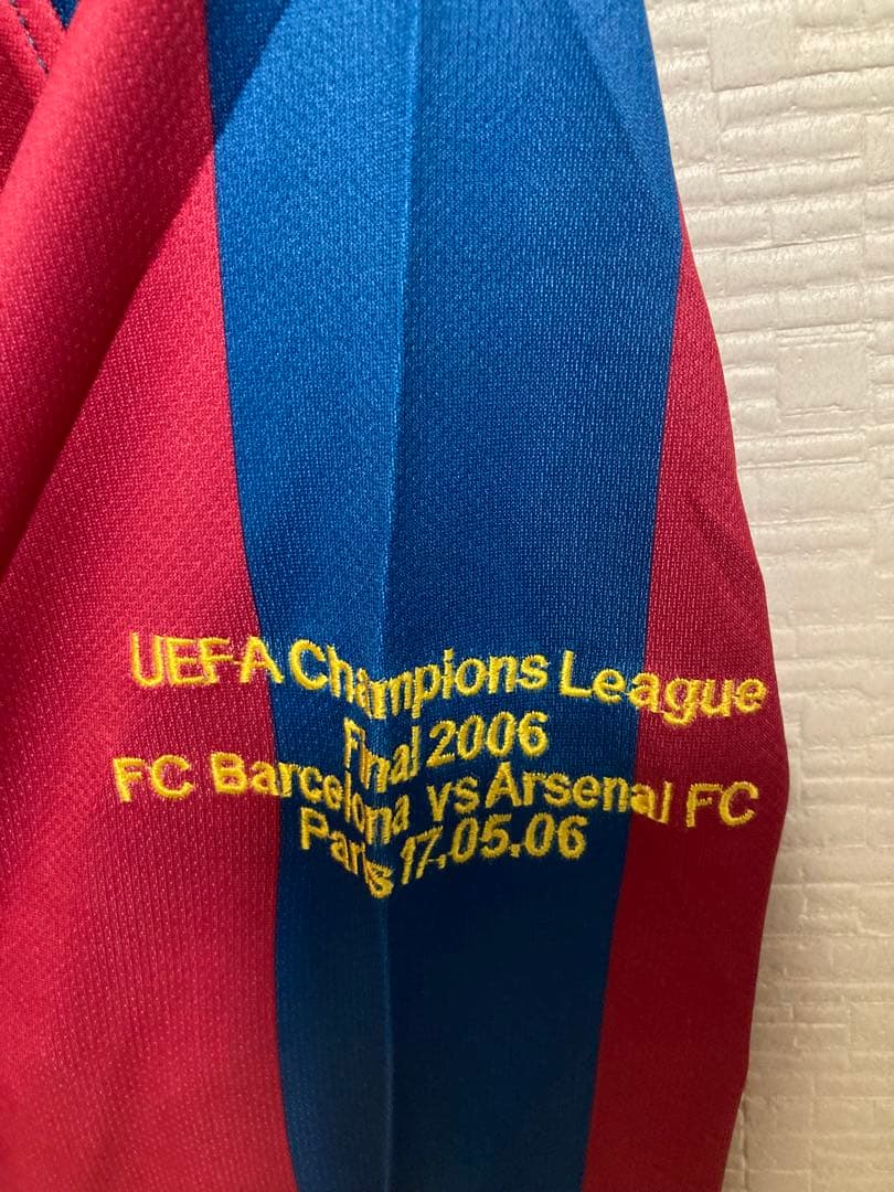 05-06 UEFA CLファイナル バルセロナ ロナウジーニョ ユニフォーム