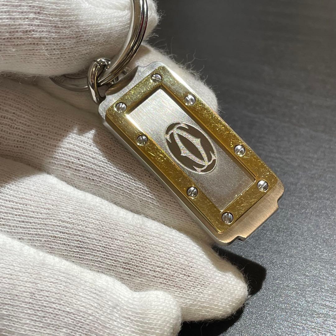 カルティエ サントス ドゥ カルティエ　キーリング 箱付き