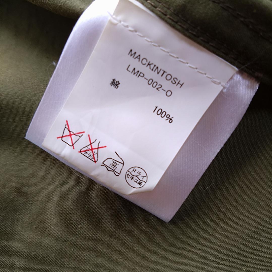 マッキントッシュ モッズコート 裏地総ファー イタリア製 ライナー 34 カーキ